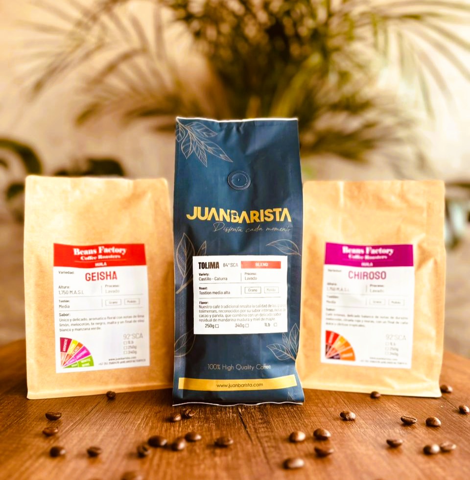 JUANBARISTA BOLSAS DE CAFÉ